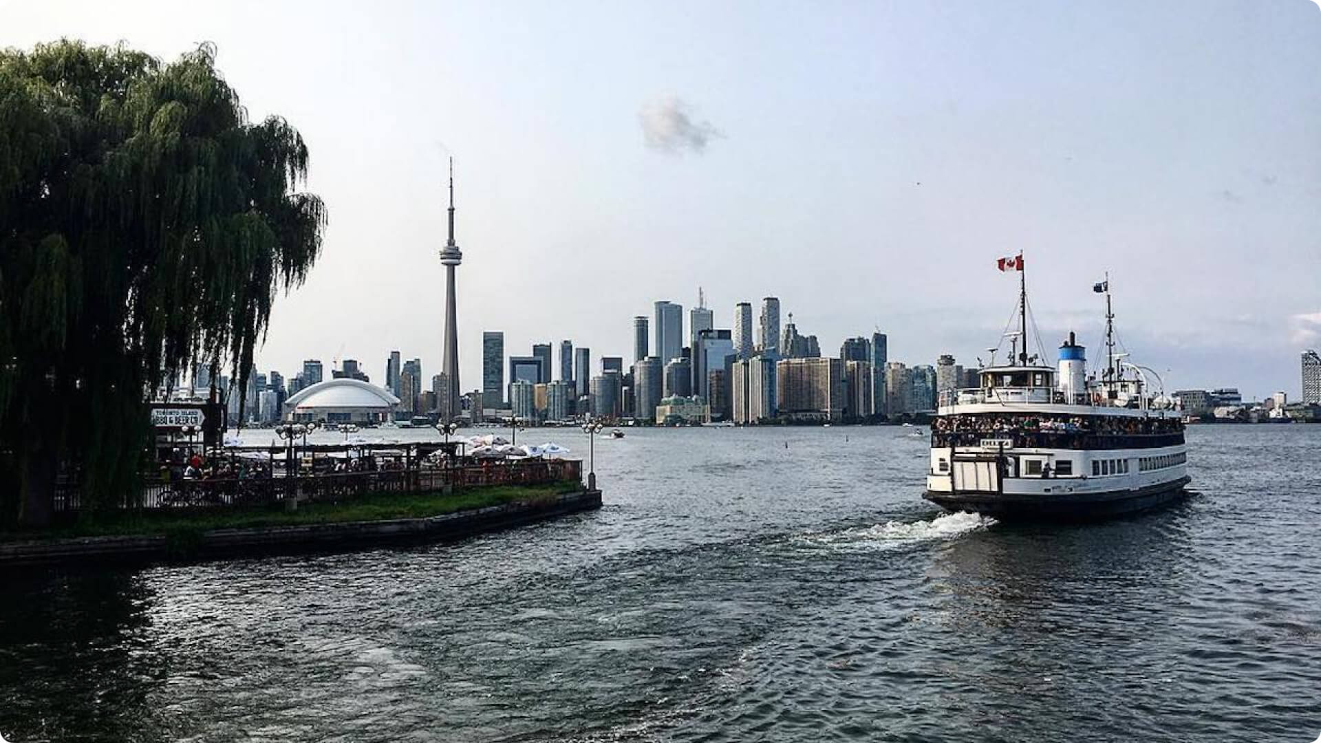 Toronto Island Park and ferries