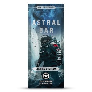 Astral Bars - Cookies N' Cream - Psilocybin Chocolate 5 G