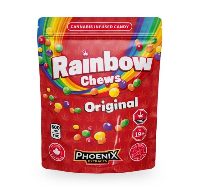 Bonbons au THC "Rainbow Chews" Original