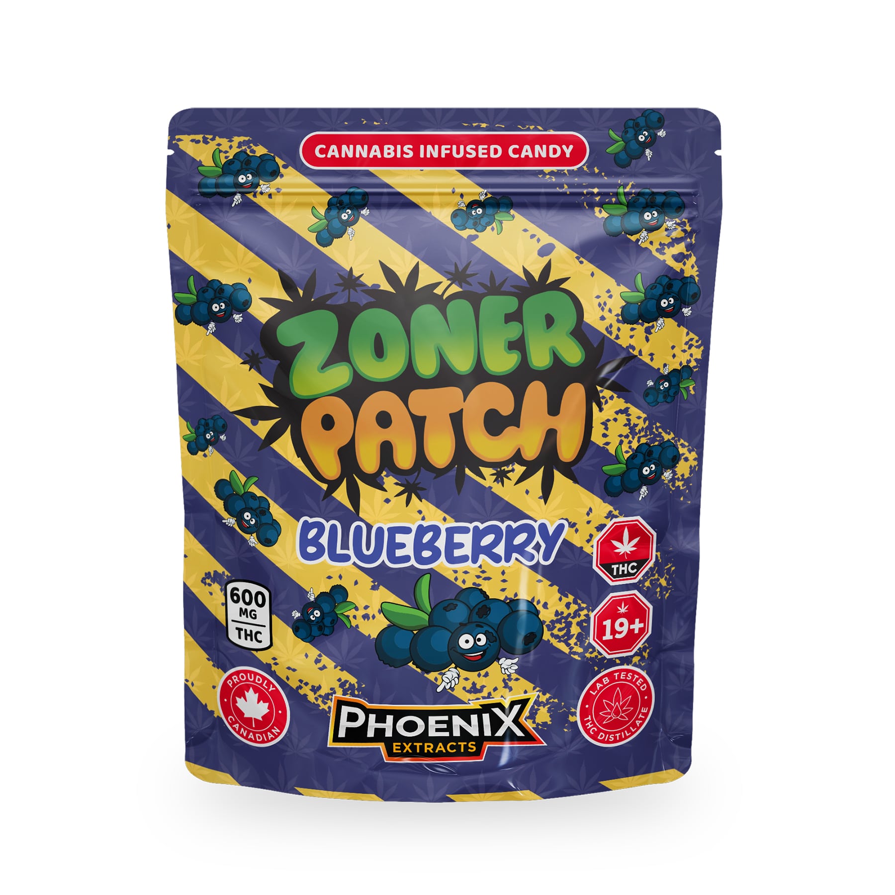 THC Candy - Zoner Patch - 600 MG - Phoenix Extract