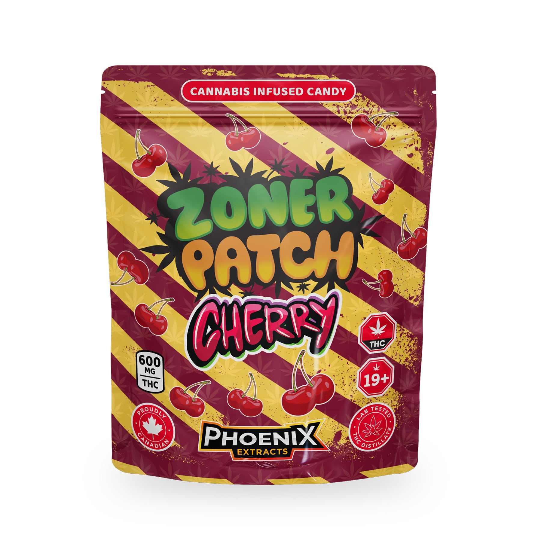 THC Candy - Zoner Patch - 600 MG - Phoenix Extract