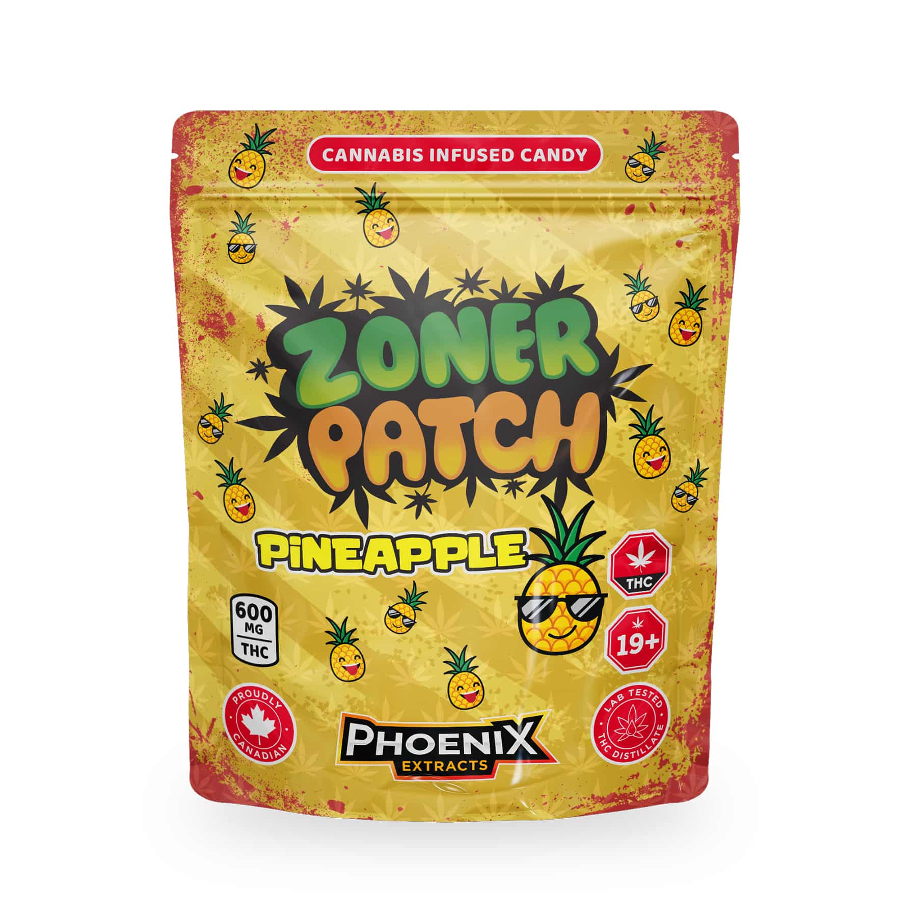 THC Candy - Zoner Patch - 600 MG - Phoenix Extract