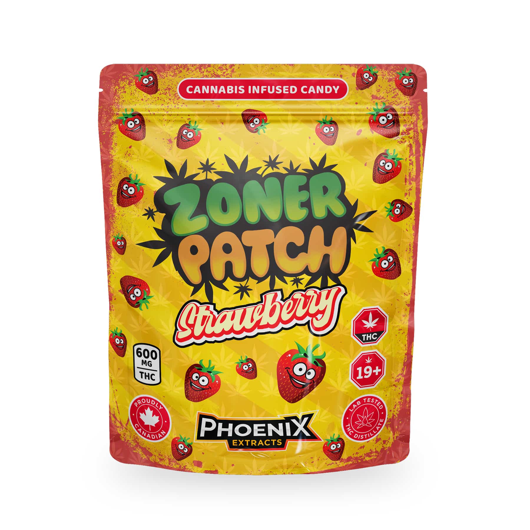 THC Candy - Zoner Patch - 600 MG - Phoenix Extract