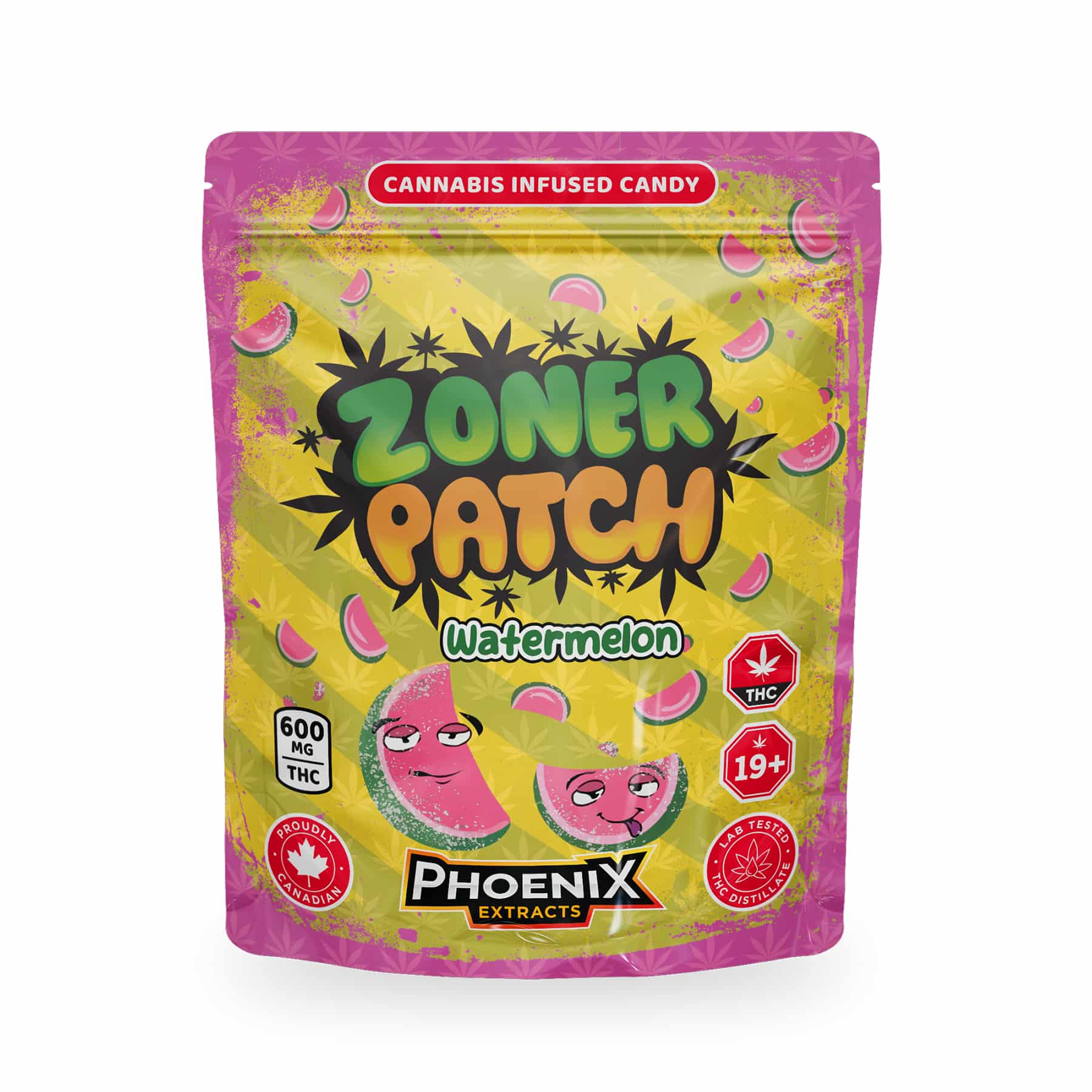 THC Candy - Zoner Patch - 600 MG - Phoenix Extract