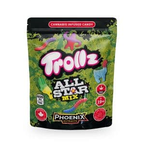 Bonbons au THC - Trollz - 600 mg - Extrait de Phoenix