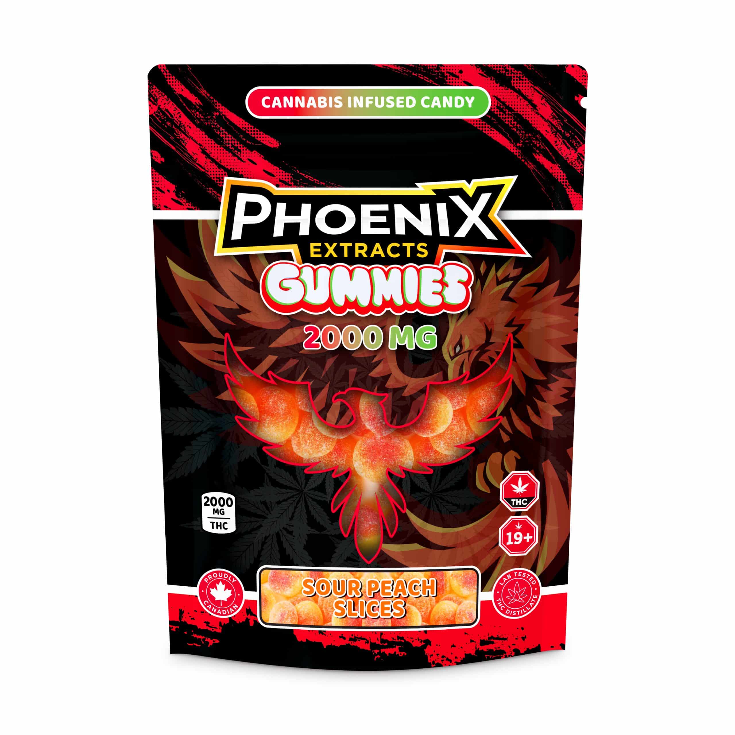 THC Candy - Gummies- 2000 MG - Phoenix Extract