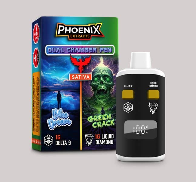 THC Vape Sativa Blue Dream Green Crack