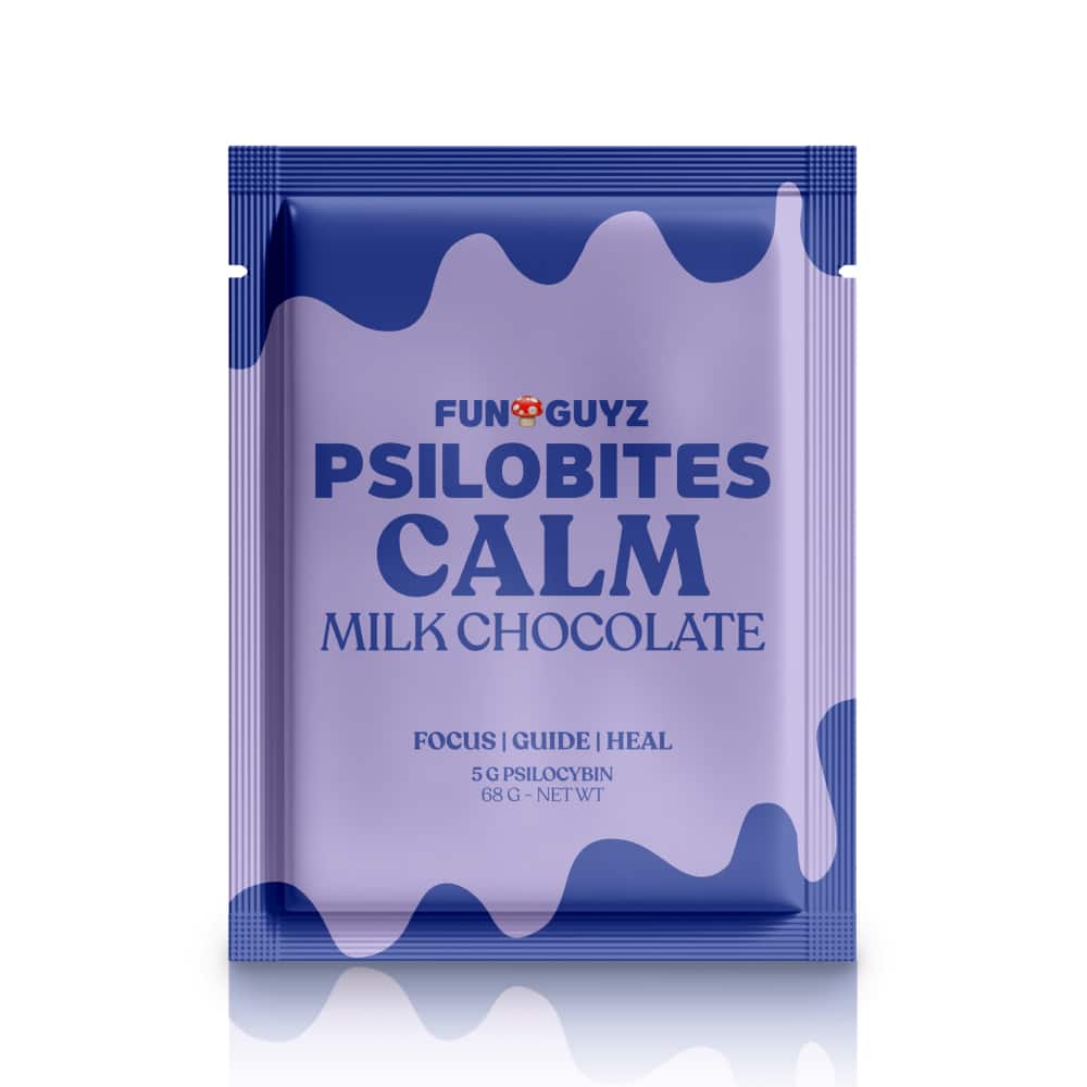 Psilobites Calm 5 G - Psilocybin Chocolate Bar