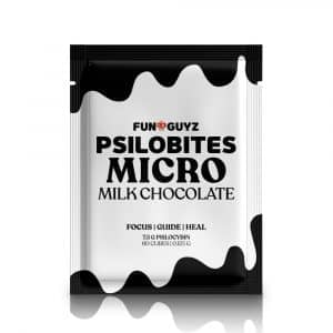 Psilobites Micro 7.5 G - Cubes de chocolat à la psilocybine