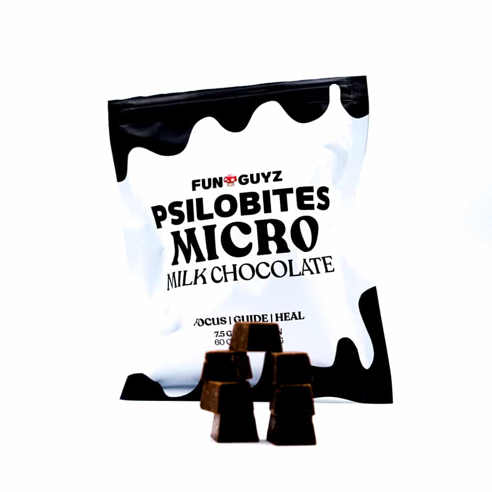 Psilobites Micro 7.5 G - Psilocybin Chocolate Cubes
